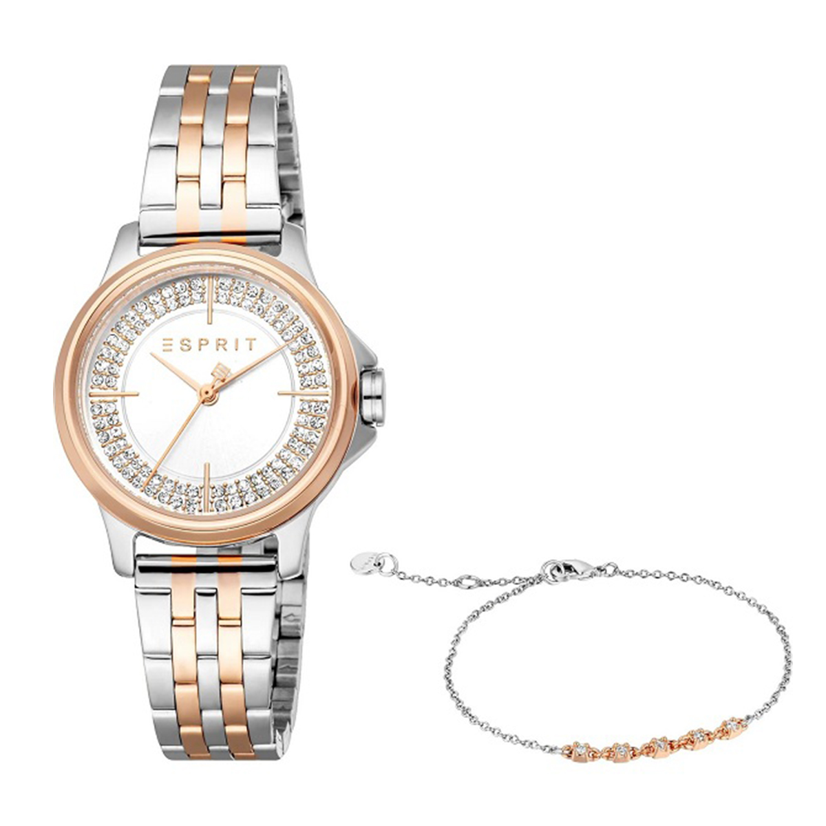 MONTRE ESPRIT FEMME SIMPLE ACIER